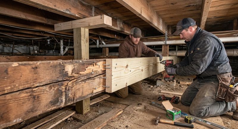 Ceiling Joist Repair in Conroe, TX
