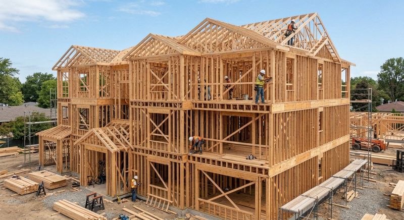 Construction Framing in Conroe, TX