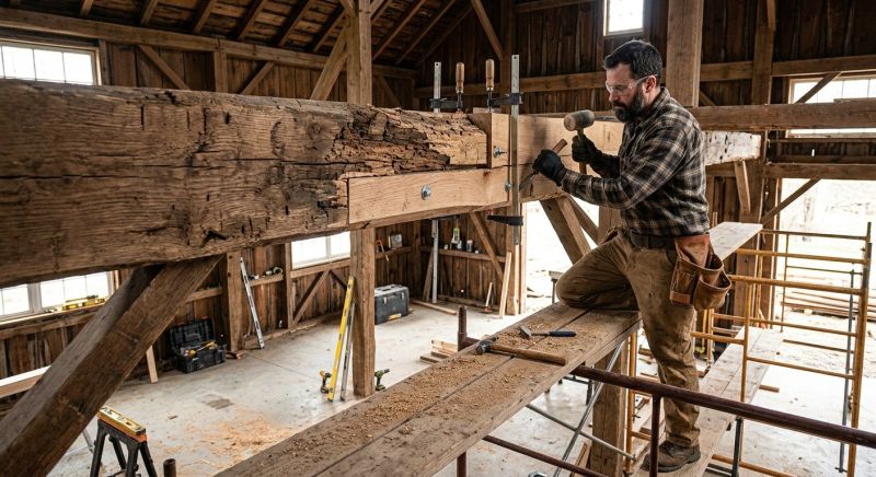 House Beam Repair in Kansas City, KS