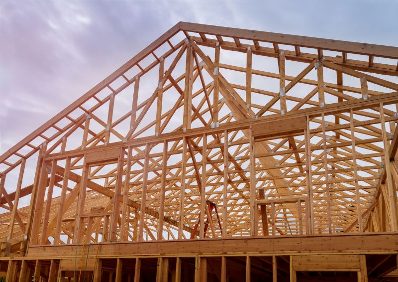Roof Truss Framing in Kansas City, KS