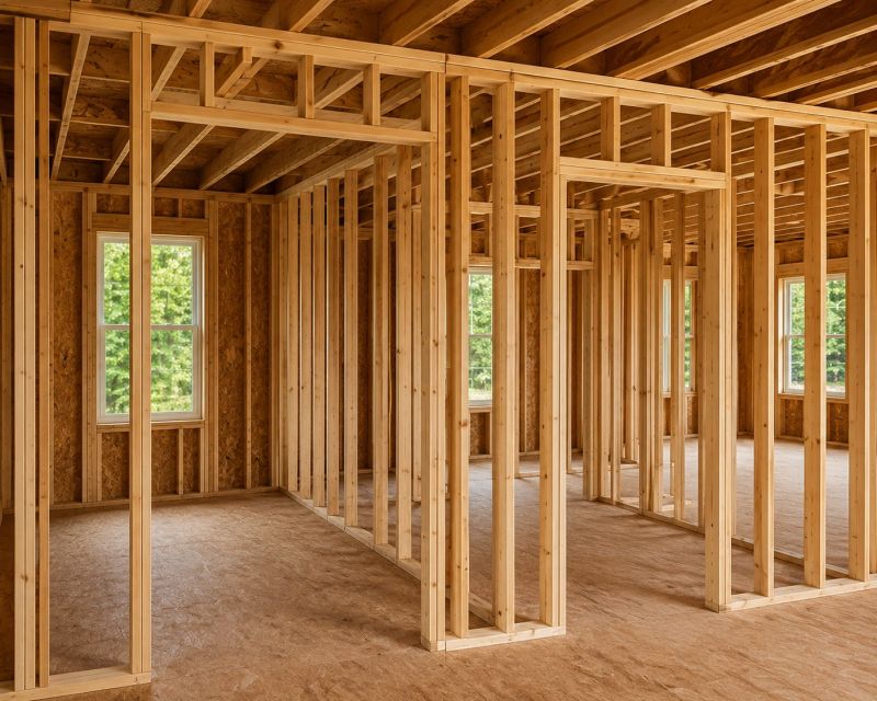 Timber Wall Installation in Conroe, TX