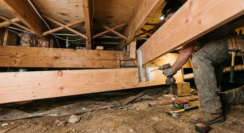 Floor Joists Replacement in Kansas City, KS