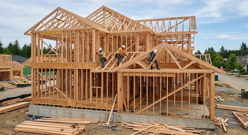 Home Framing in Conroe, TX