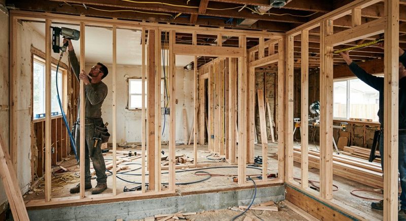 Home Remodeling Framing in Conroe, TX