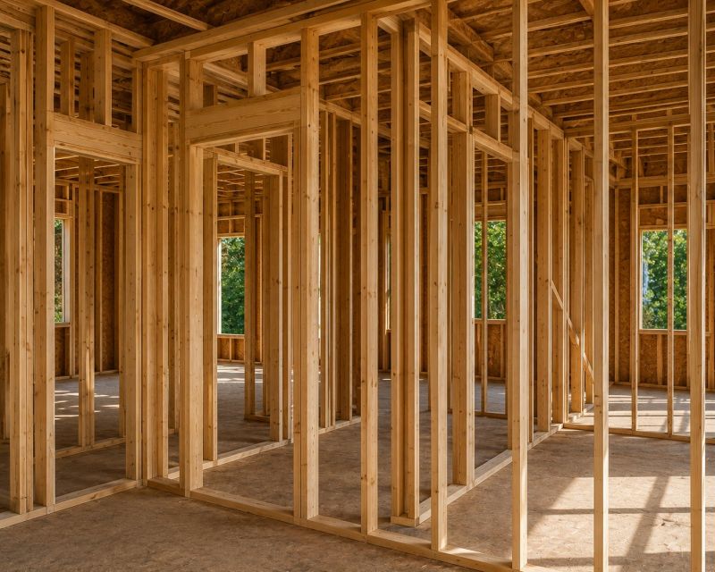 Structure Framing in Kansas City, KS