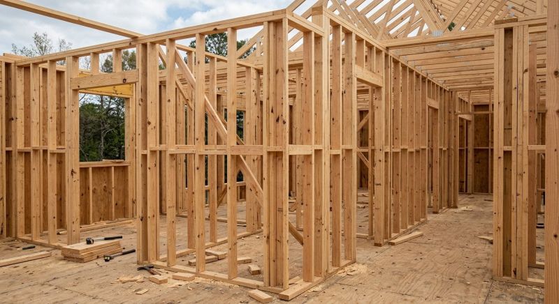 Stud Wall Framing in Kansas City, KS