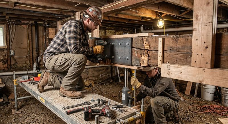 Support Beam Repair in Wilmington, NC